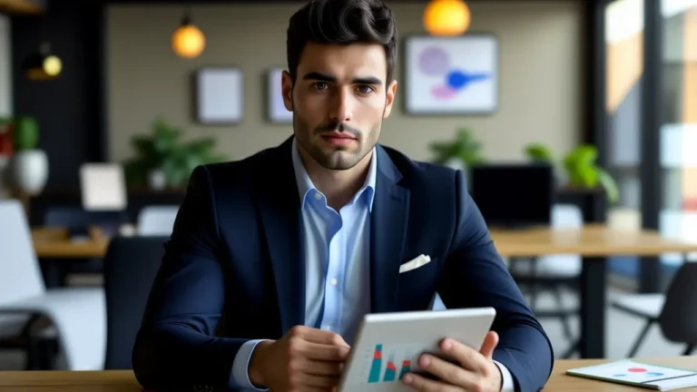 Un hombre español contemplativo en óleo