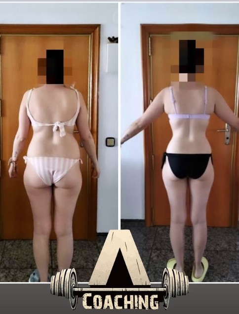 Composición antes y después de una transformación física