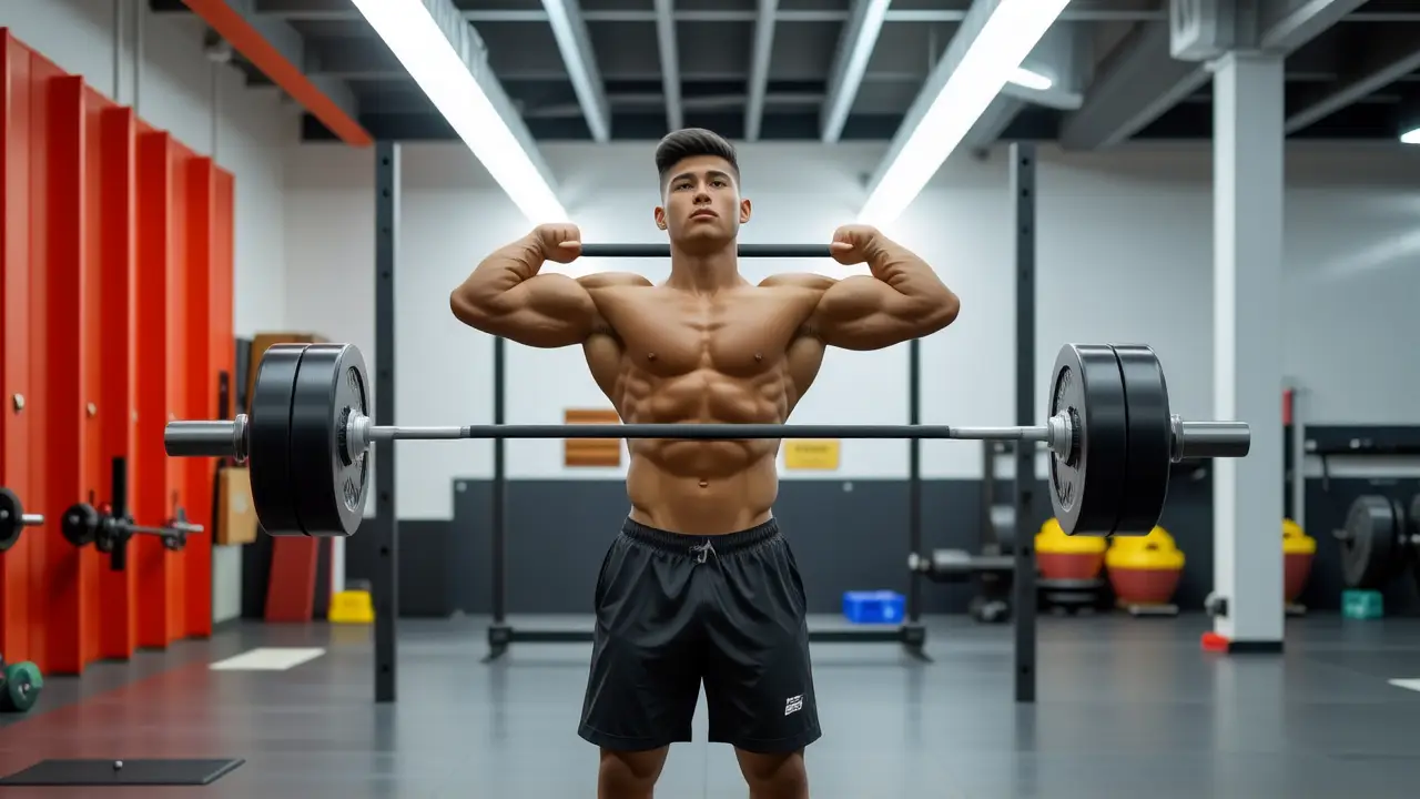 Fotógrafo captura fuerza y lucha en gimnasio