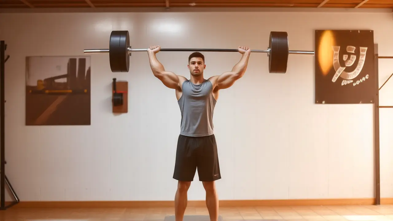 Benchmark Crossfit: Mejora tu rendimiento con benchmarks 3 Un atleta español fuerte captura la perseverancia