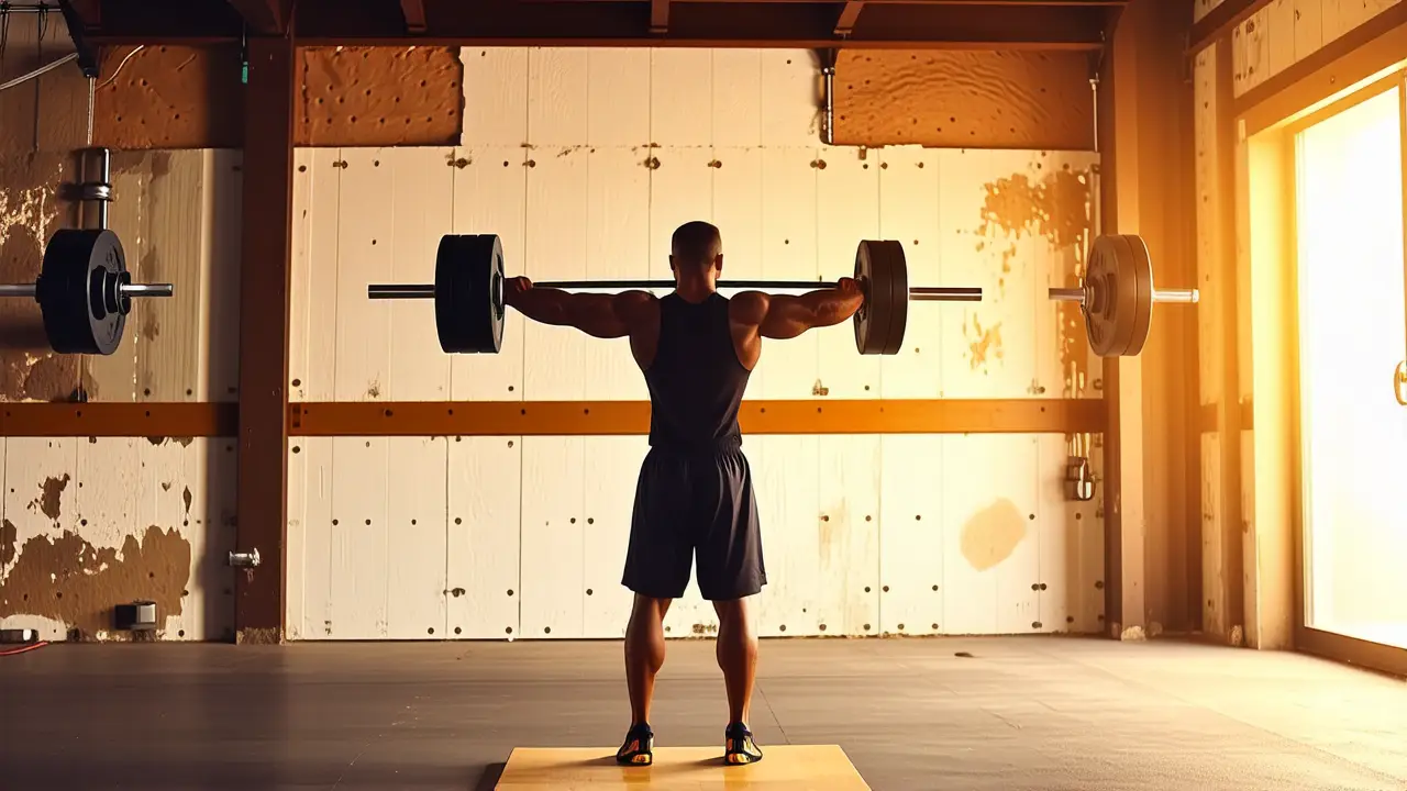 Fotógrafo captura fuerza y concentración en gimnasio