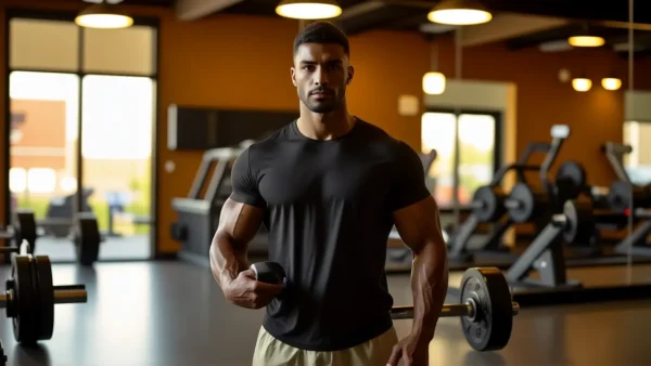 Un entrenador español atlético captura la luz dorada