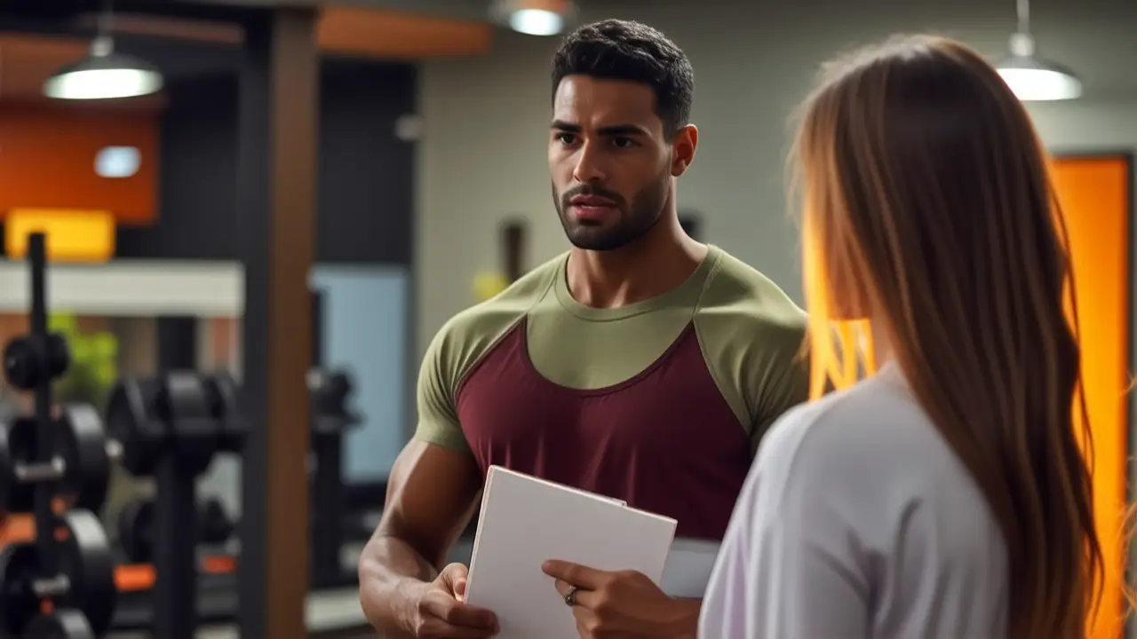 Fotógrafo captura vulnerabilidad en gimnasio tenue