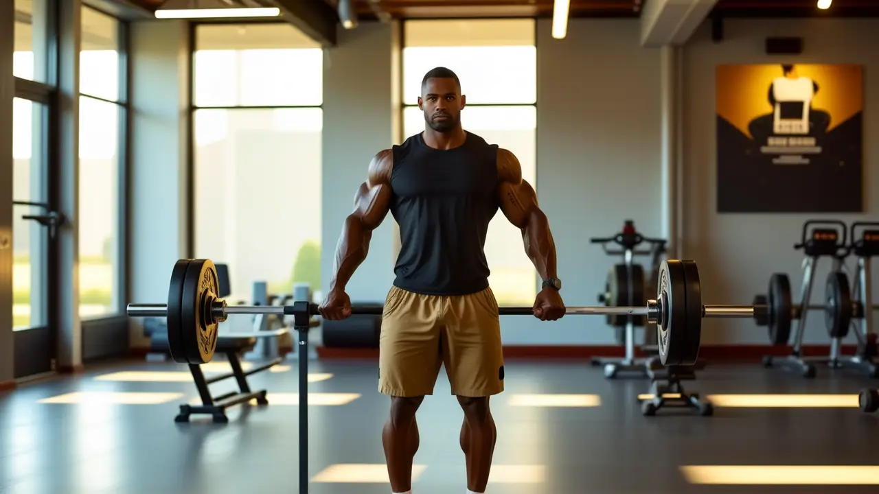 Entrenamiento Personal Fuengirola: Entrenador Cualificado 3 Fotógrafo captura fuerza y vitalidad en gimnasio