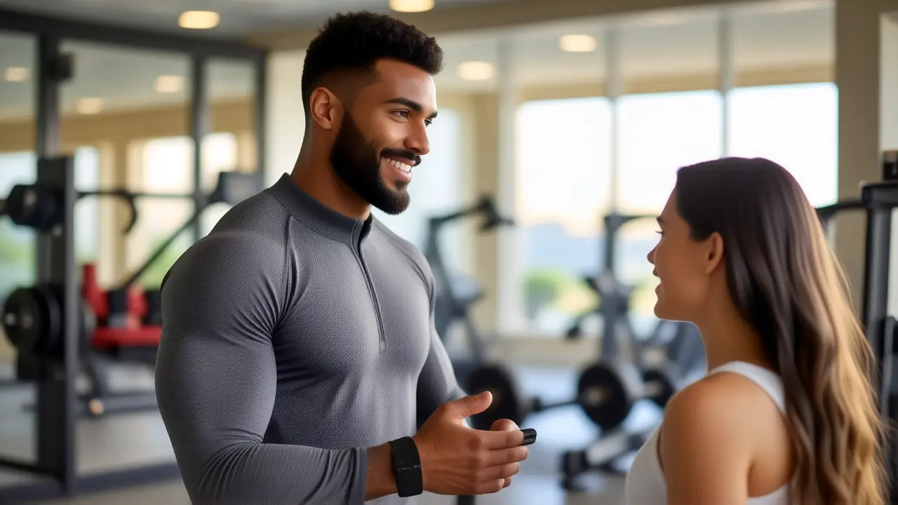Fotógrafo captura determinación en gimnasio moderno
