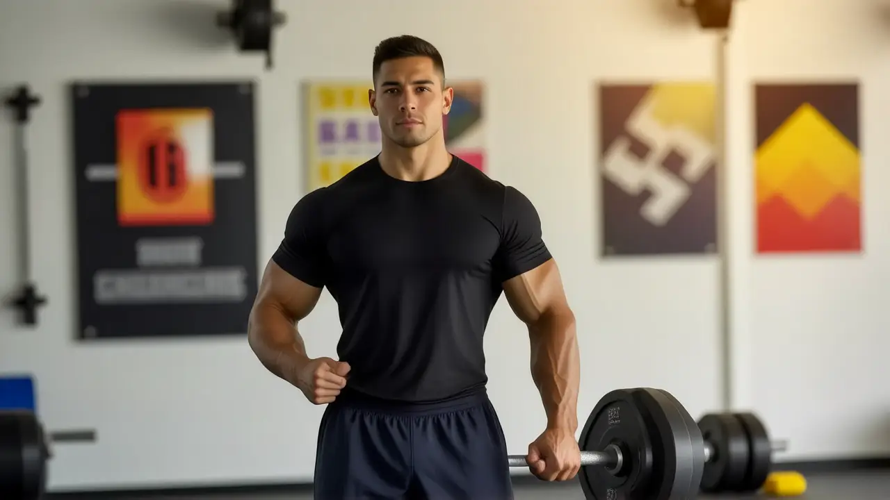 Fotógrafo captura un entrenador atlético en España