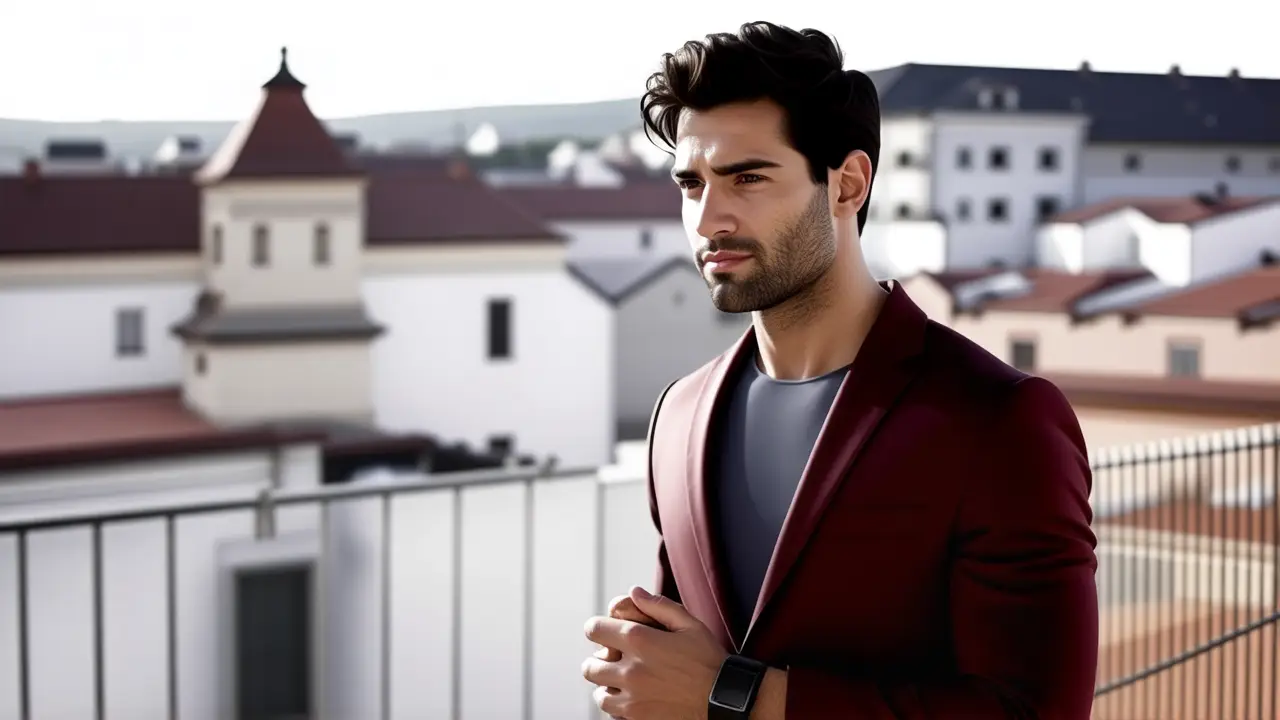 Un hombre atlético inspira en Alcalá