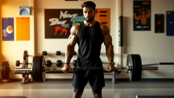 Un fotógrafo captura fuerza y concentración en gimnasio