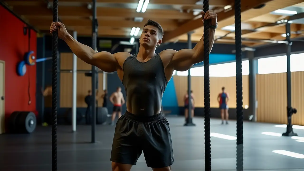 Fotógrafo captura fuerza en gimnasio español
