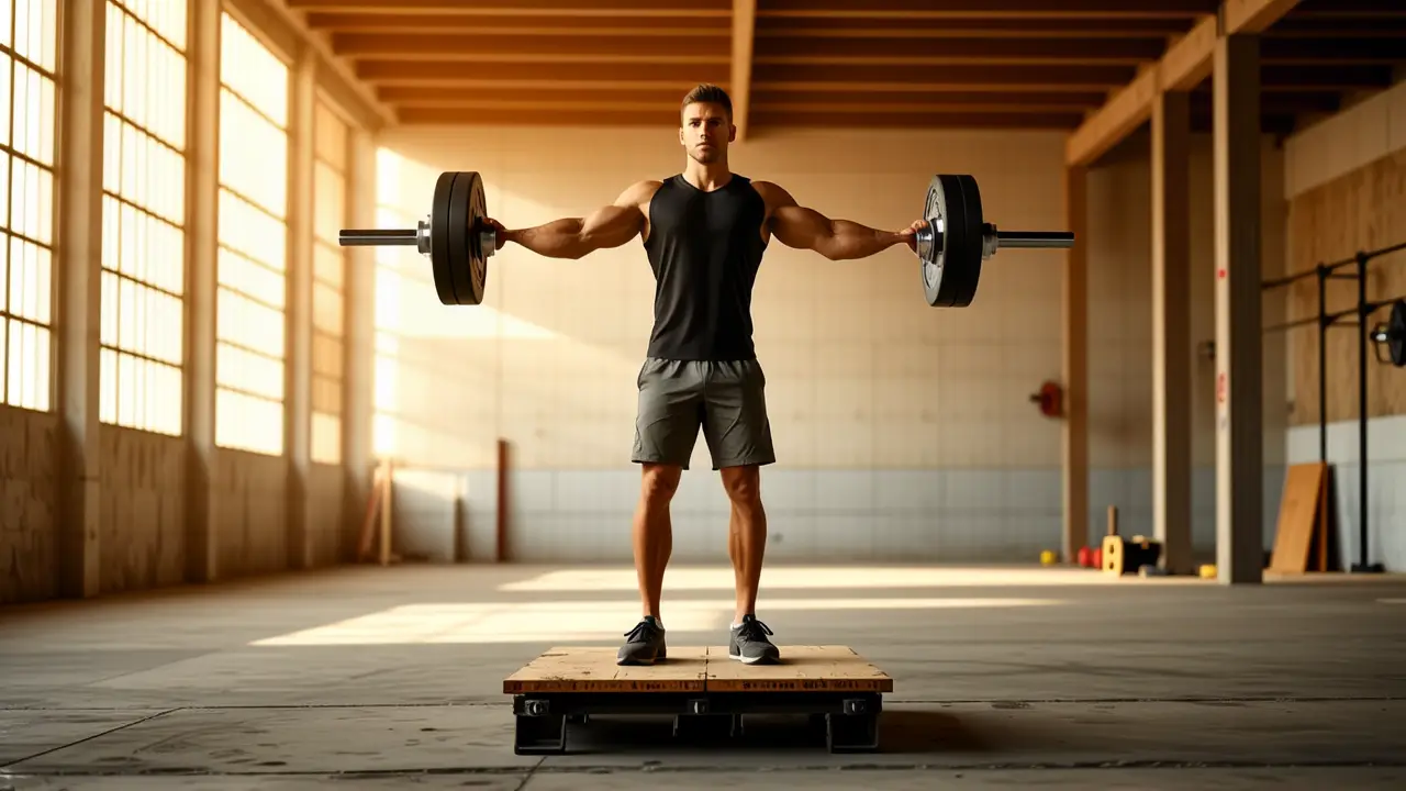 Un fotógrafo captura fuerza en gimnasio industrial
