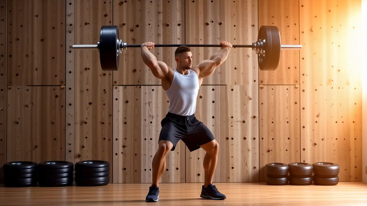 Fotógrafo documental captura fuerza atlética en madera cálida