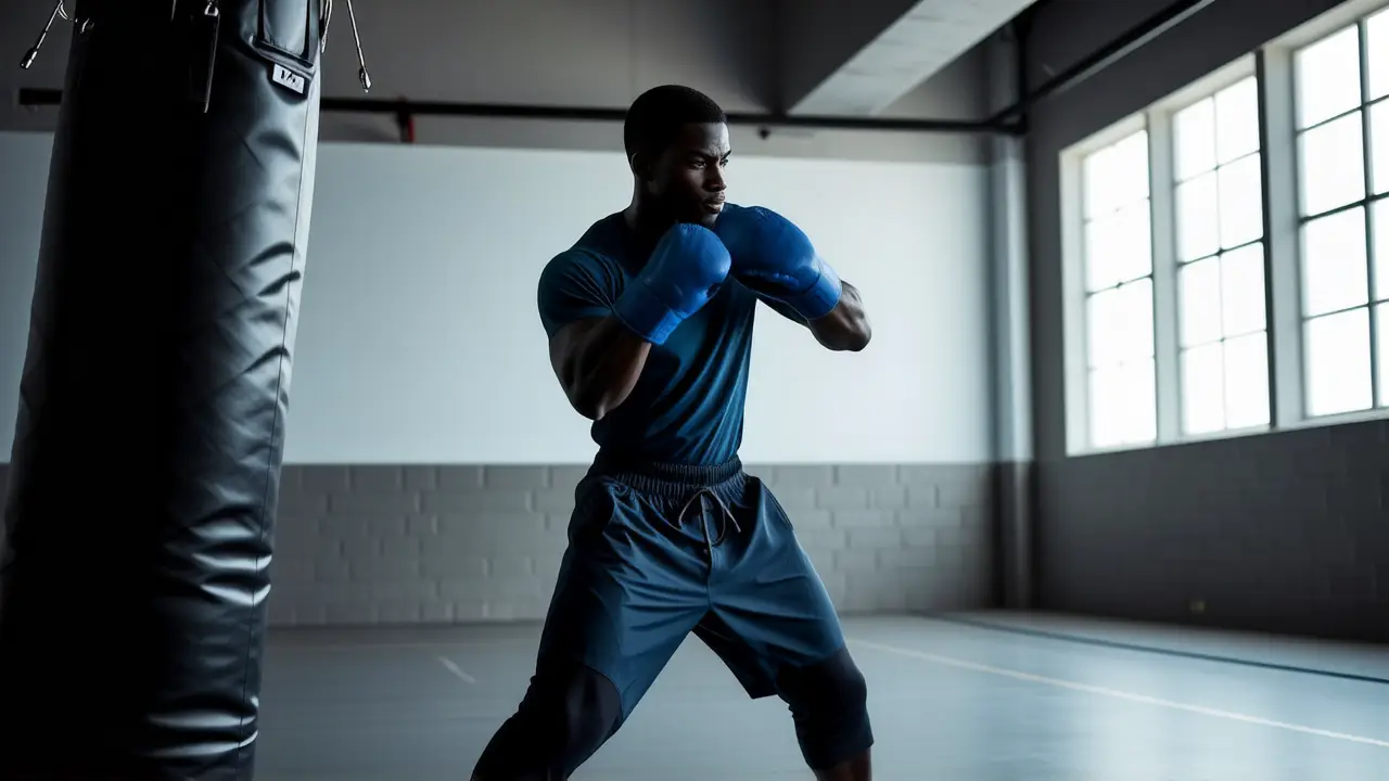 Un atleta español se enfrenta al combate