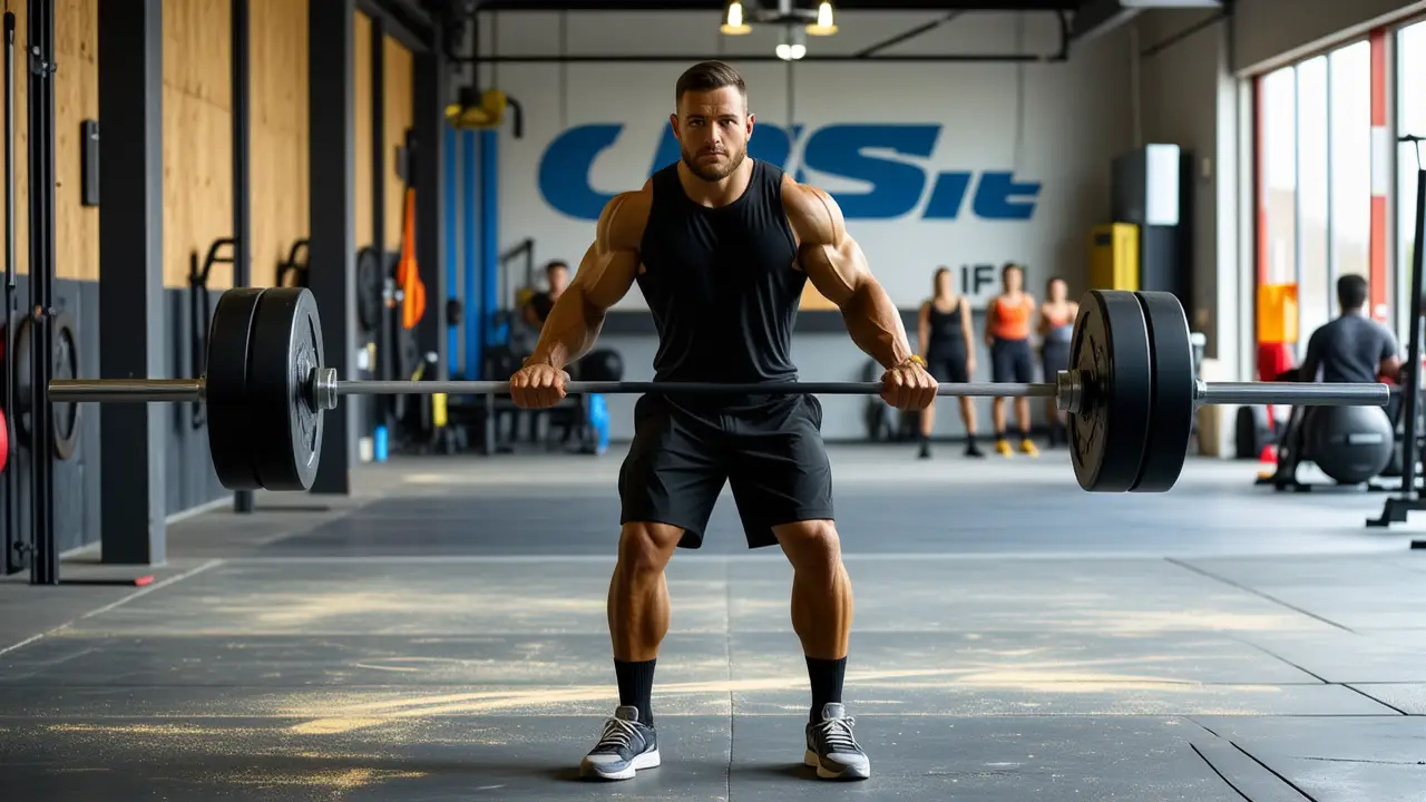 Atletas españoles sincronizan fuerza y determinación en el gimnasio