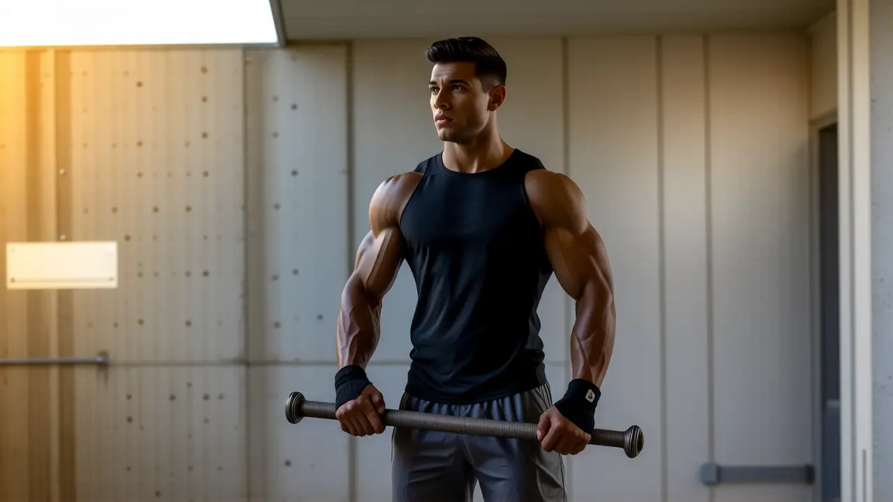 Fotógrafo captura fuerza en atleta español