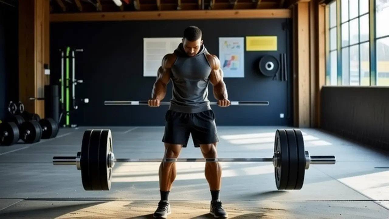 Fotógrafo captura fuerza y determinación en gimnasio