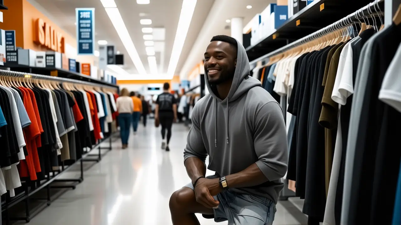 Ropa Crossfit Hombre Outlet: Ofertas y Descuentos 3 Un atleta español fuerte luce en un outlet