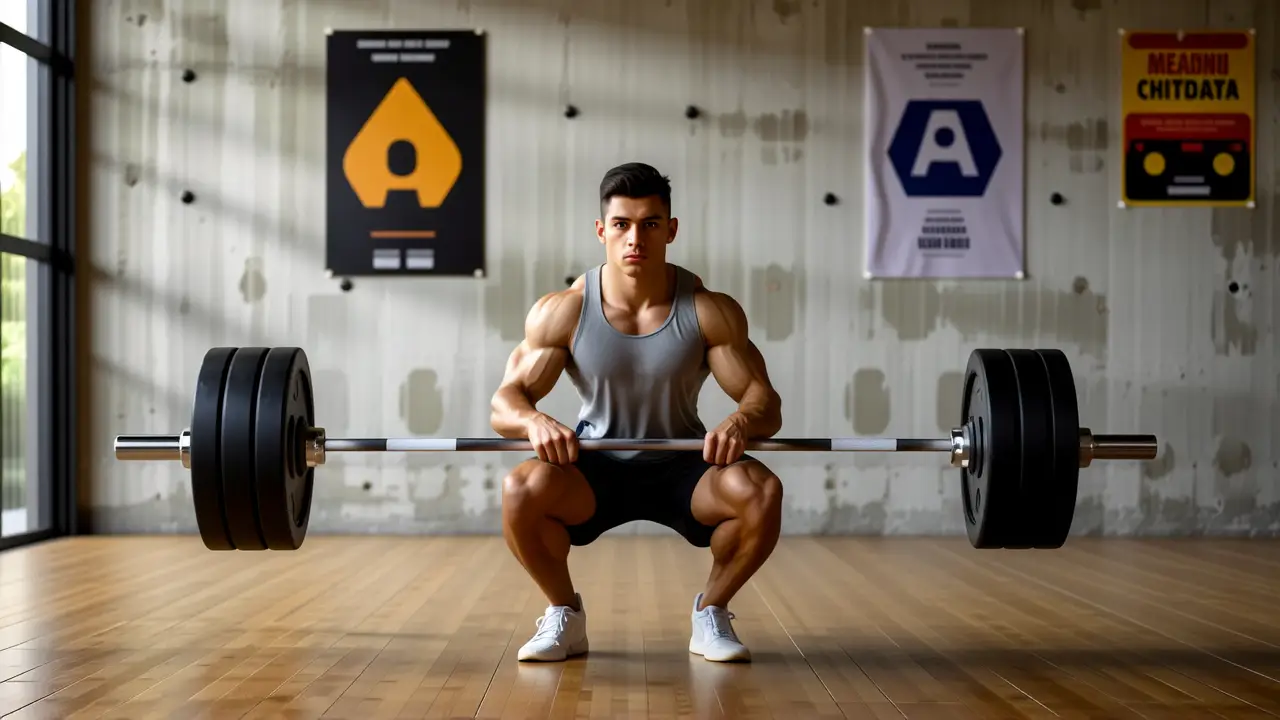 Fotógrafo realista captura fuerza en gimnasio
