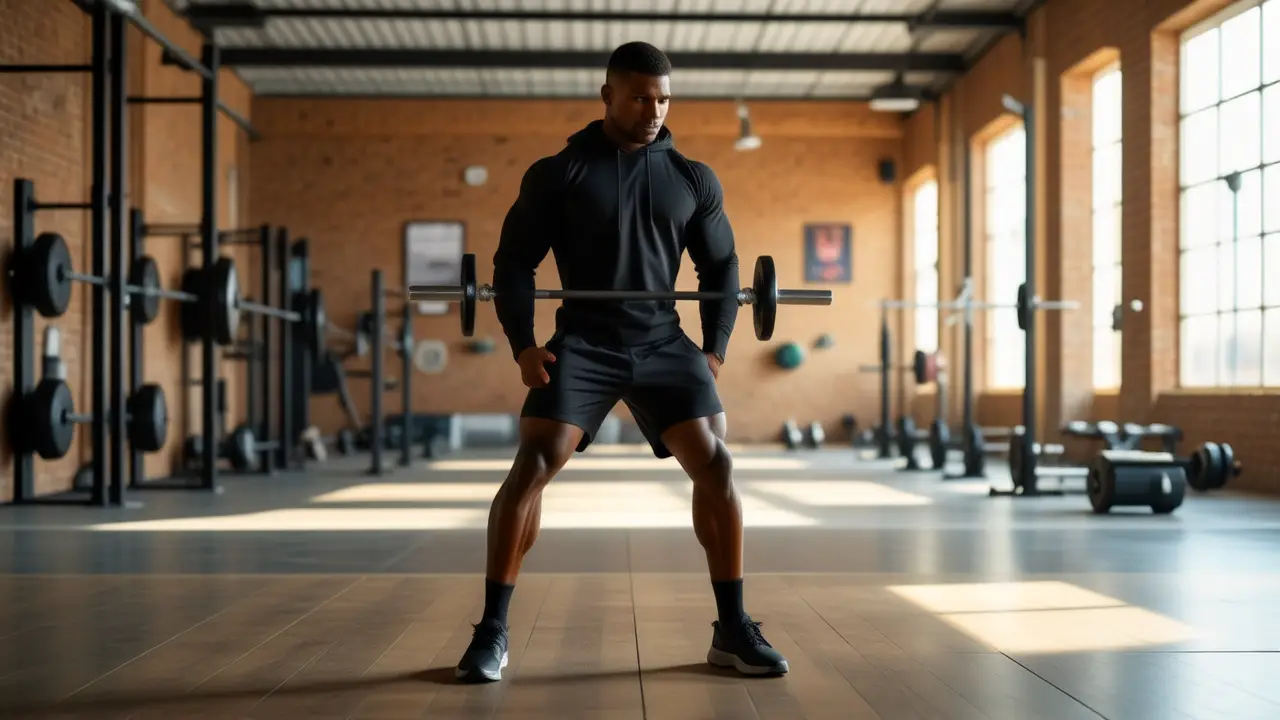 Un atleta español se alza en el gimnasio moderno