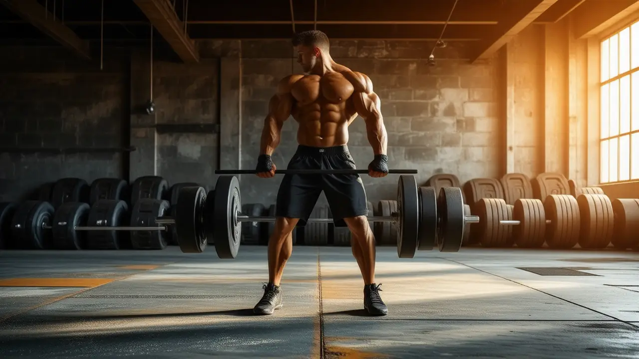 Un atleta español se entrena intensamente en la oscuridad
