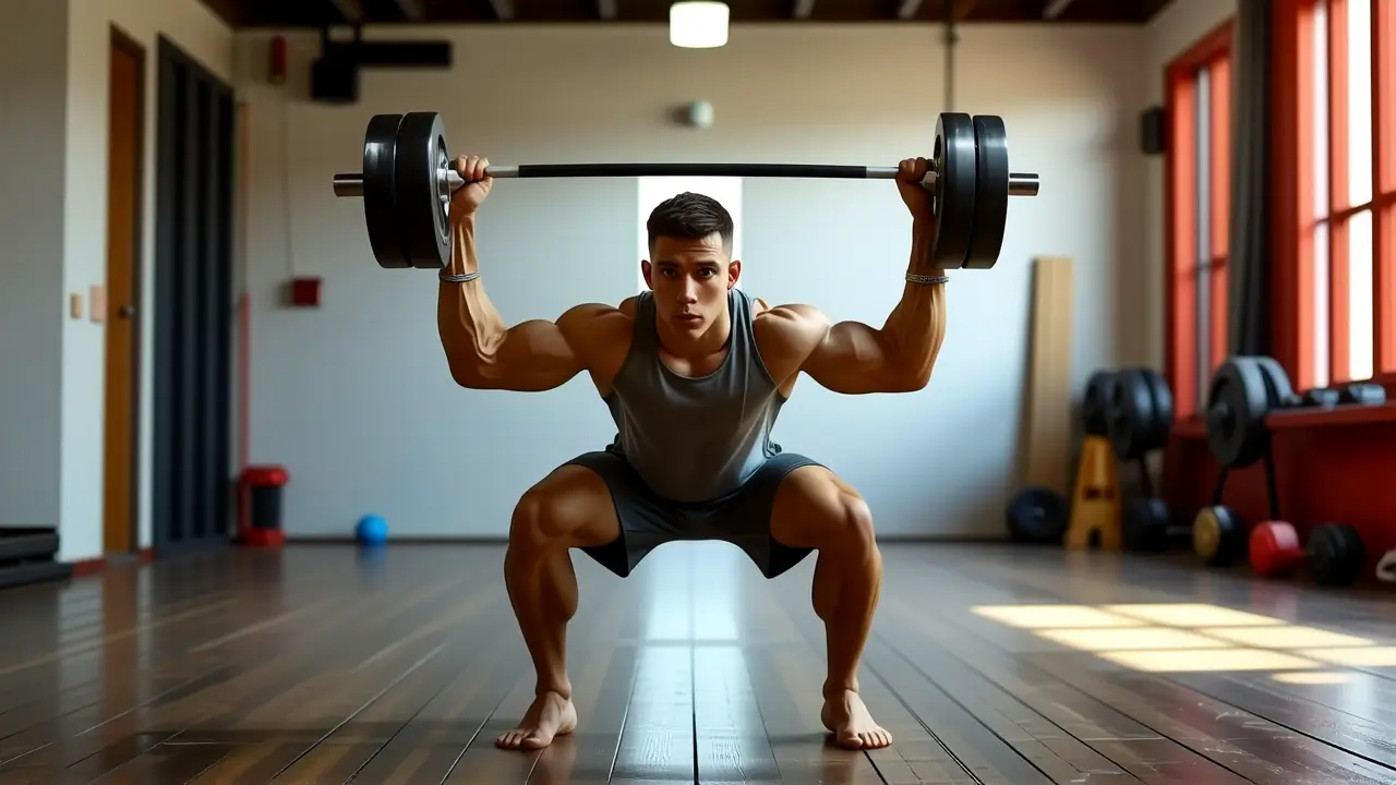 Fotógrafo captura atleta español en entrenamiento intenso