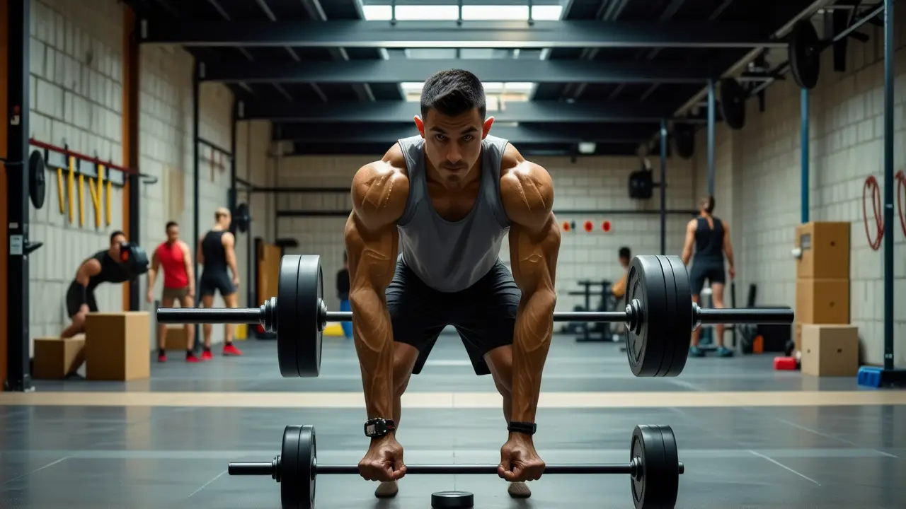Un atleta español se destaca en el gimnasio
