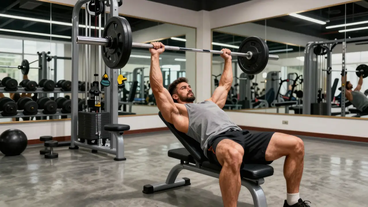 Entrenamiento Triceps: Rutina Gym para Más Masa