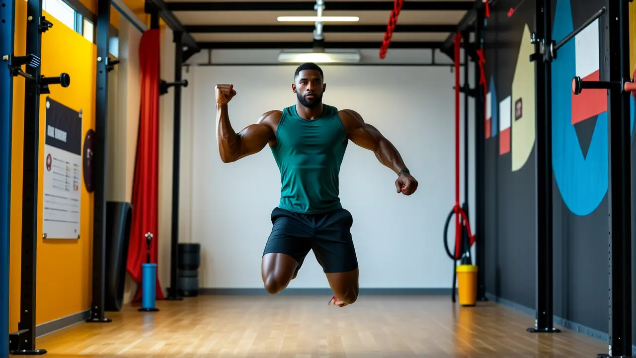 Fotógrafo Greg Rutkowski captura fuerza atlética en azul