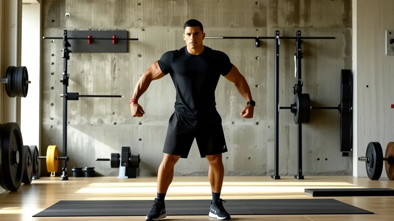 Fotógrafo documental captura atleta en entrenamiento serio