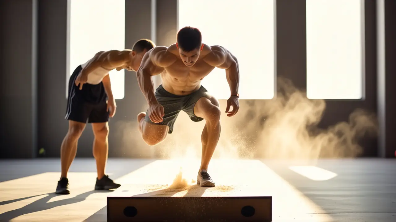 Fotógrafo captura fuerza y determinación en gimnasio